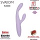 Cici+ 2 · Vibrador Slim Rabbit controlado por app · Svakom