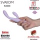 Cici+ 2 · Vibrador Slim Rabbit controlado por app · Svakom