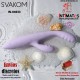 Cici+ 2 · Vibrador Slim Rabbit controlado por app · Svakom