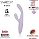 Cici+ 2 · Vibrador Slim Rabbit controlado por app · Svakom