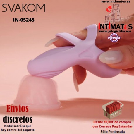 Echo 2 · Vibrador dedo flexible controlado por app · Svakom