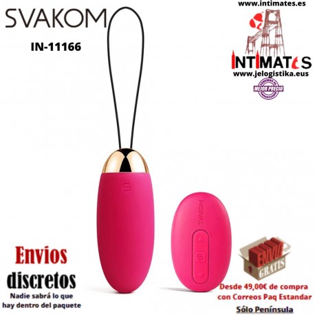 Elva · Huevo vibrador con control remoto · Svakom