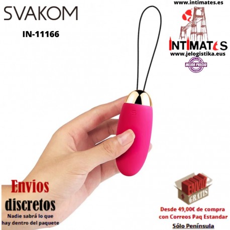 Elva · Huevo vibrador con control remoto · Svakom