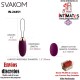 Elva · Huevo vibrador con control remoto · Svakom