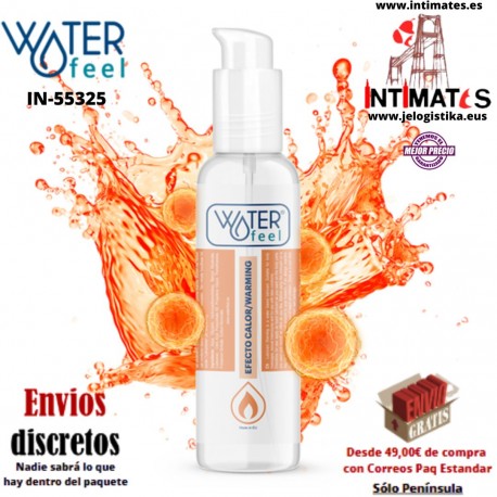 Efecto Calor / Warming 150ml · Lubricante a base de agua · Waterfeel®