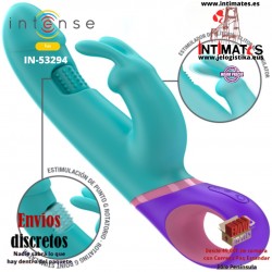 Monica · Vibrador rabbit con estimulador rotatorio del punto G · Intense