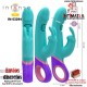 Monica · Vibrador rabbit con estimulador rotatorio del punto G · Intense