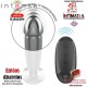 Plug anal vibrador en forma de dildo - M · Intense