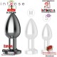 Plug anal vibrador talla L con control remoto · Intense