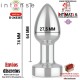 Plug anal vibrador talla S con control remoto · Intense