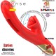 Jessica · Vibrador multifunción con licking rotatorio · Intense