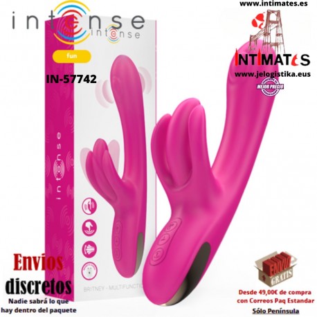 Britney · Vibrador rabbit con multifunción · Intense