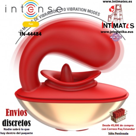 Mariah · Vibrador y estimulador en forma de U · Intense