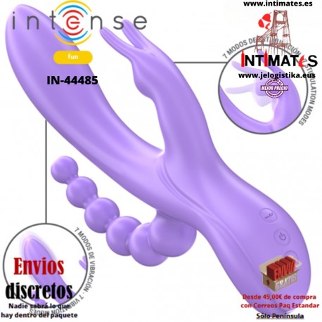 Miko · Triple estimulación, anal, vaginal y de clítoris · Intense