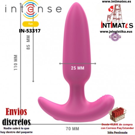 Ross ·  Plug anal vibrador con control remoto · Intense