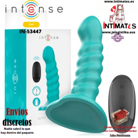 Buffy S · Vibrador con diseño espiralado · Intense