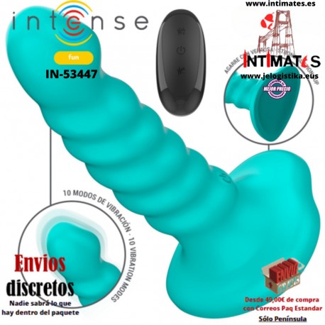 Buffy S · Vibrador con diseño espiralado · Intense