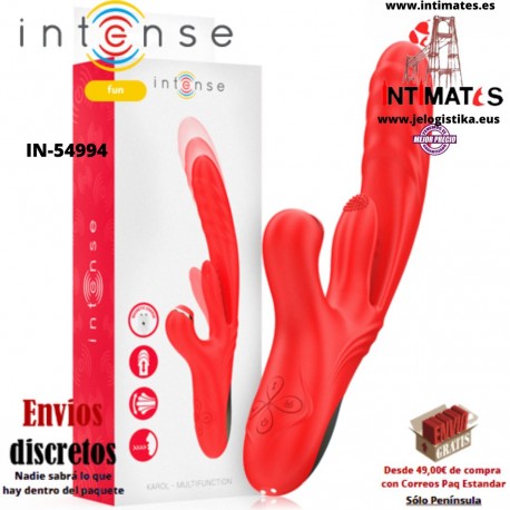 Karol · Vibrador rabbit con multifunción · Intense