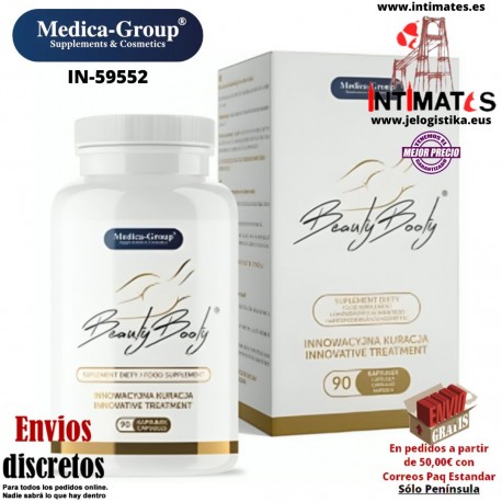 Beauty Booty · Cápsulas para reafirmar los glúteos 90cap · Medica Group