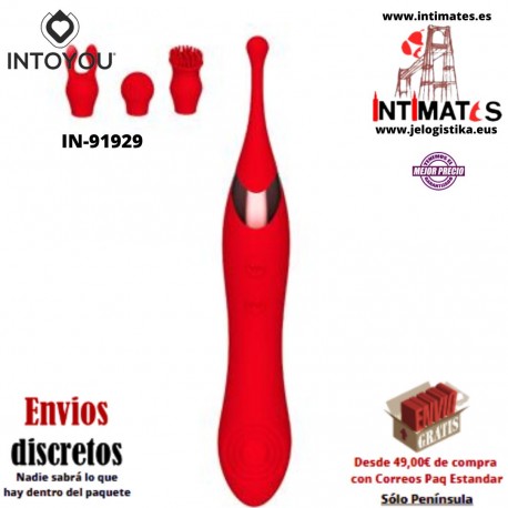 Onax · Estimulador de clítoris punta vibrante · Intoyou