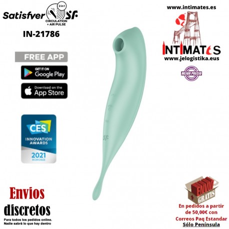 Twirling Pro · Estimulador por puntos de placer giratorios · Satisfyer