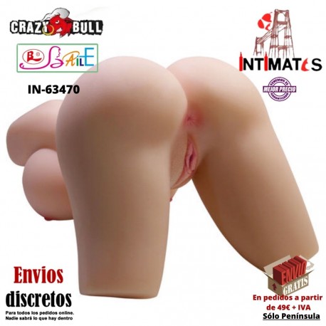 Lily · Masturbador femenino torso realístico · Crazy Bull