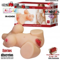 Emma · Masturbador femenino torso realístico · Crazy Bull
