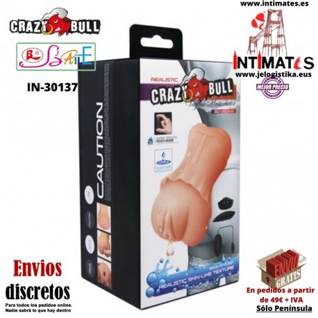 Body Vagina Water Skin · Mastubador para hombres · Crazy Bull