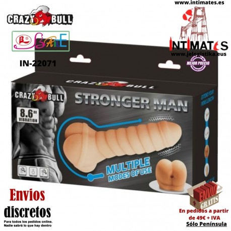 Stronger Man · Pene multifuncional 218 mm · Crazy Bull
