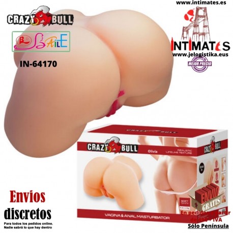 Olivia · Trasero realístico femenino - Vagina y ano · Crazy Bull