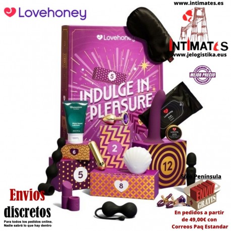 Discover Indulge · Calendario de Adviento 2025 · Lovehoney