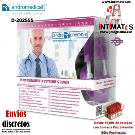 Andropeyronie · Aparato de Tracción Peneal · Andromedical