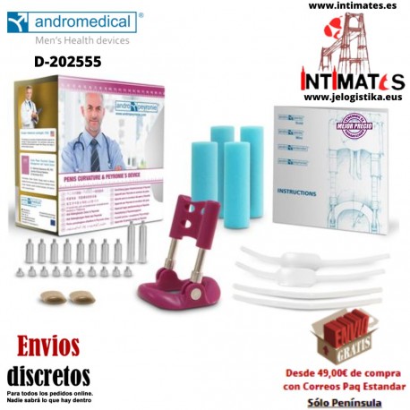 Andropeyronie · Aparato de Tracción Peneal · Andromedical
