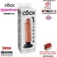 Dildo con vibración · Vibrating Cock 6" · King Cock
