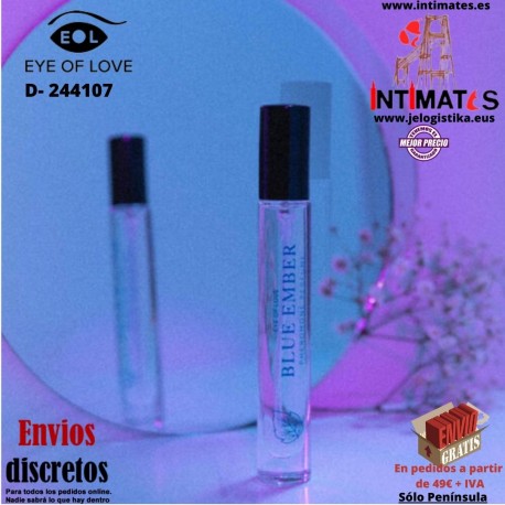 Blue Ember · Perfume con feromonas para atraerlas ♂ · Eye of Love