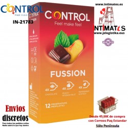 Fussion · 12 Preservativos · Control
