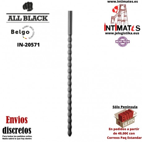 Silicone Sounds · Sonda uretral de silicona 6-8 mm · All Black