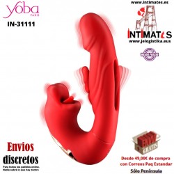 Kissy · Vibrador con triple estimulación · Yoba