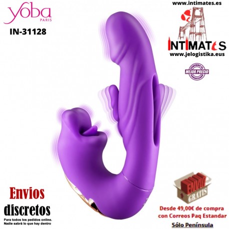 Kissy · Vibrador con triple estimulación · Yoba