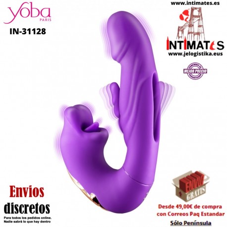 Kissy · Vibrador con triple estimulación · Yoba