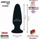 Plug anal  con joya - 104mm · Addicted toys