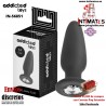Plug anal  con joya - 88mm · Addicted toys
