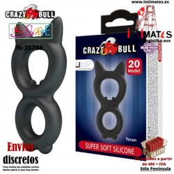 Toran  · Anillo doble de silicona · Crazy Bull