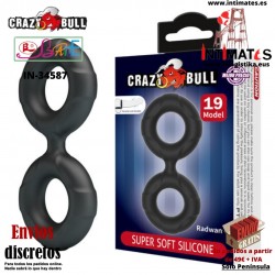 Radwan · Anillo doble de silicona · Crazy Bull