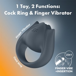 Perfect Pair 2 ·  Vibrador para dedo o anillo para el pene · Satisfyer