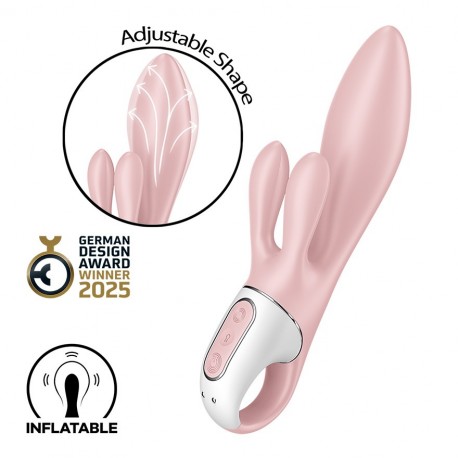 Air Pump Bunny 3 · Vibrador conejo inflable · Satisfyer