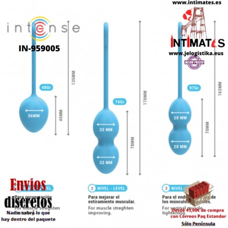 Charli · Kit de Bolas Kegel · Intense