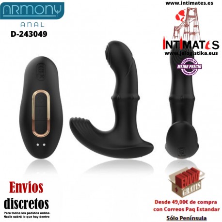 Vibrador prostático con control remoto · Armony