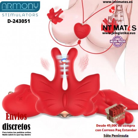 Pinzas para pezones magnéticas con vibración · Armony