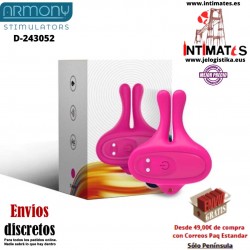 Pinzas conejo para pezones magnéticas con vibración · Armony